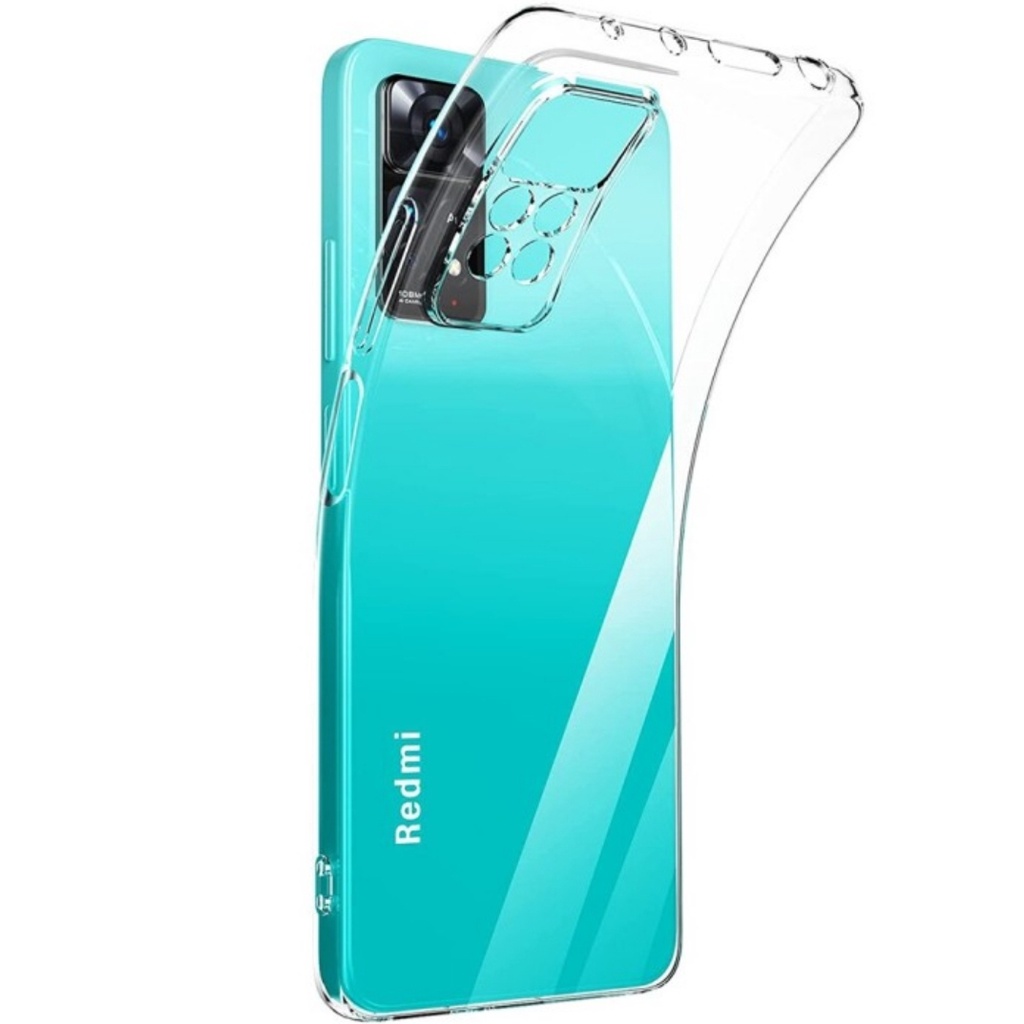 CLEAR Xiaomi REDMI NOTE 11 PRO Redmi 10C mi 12 pro Case Transparan