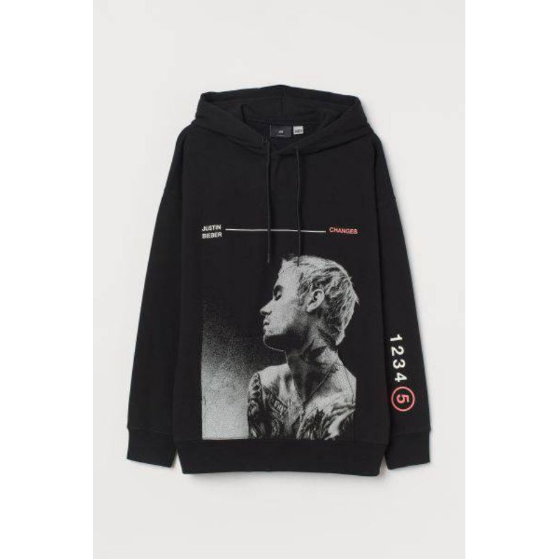 Justin Bieber Hoodie Black