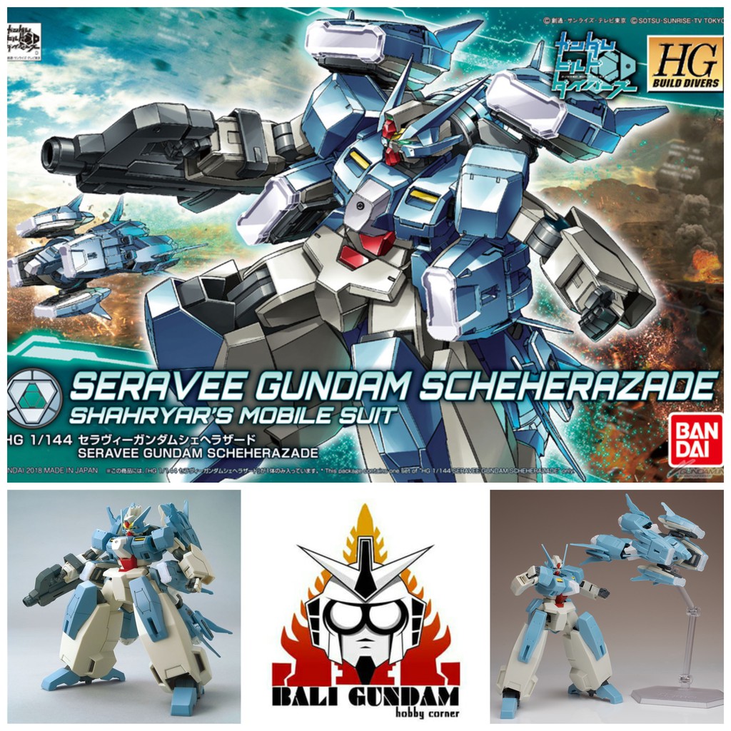 HG 1/144 GN-008 SERAVEE GUNDAM SCHEHERAZADE