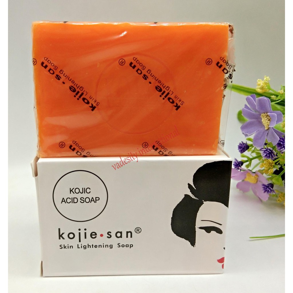 {65 Gr ORI} KOJIE SAN Skin Lightening Soap - KOJIC ACID SOAP BPOM