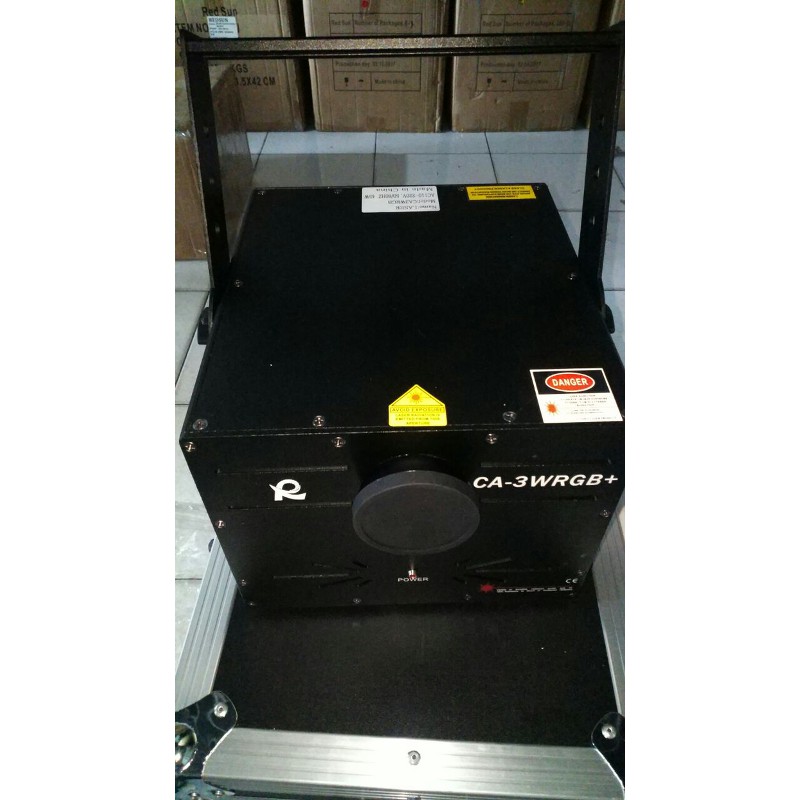 Laser Animasi 3watt Full Color Bisa Ilda