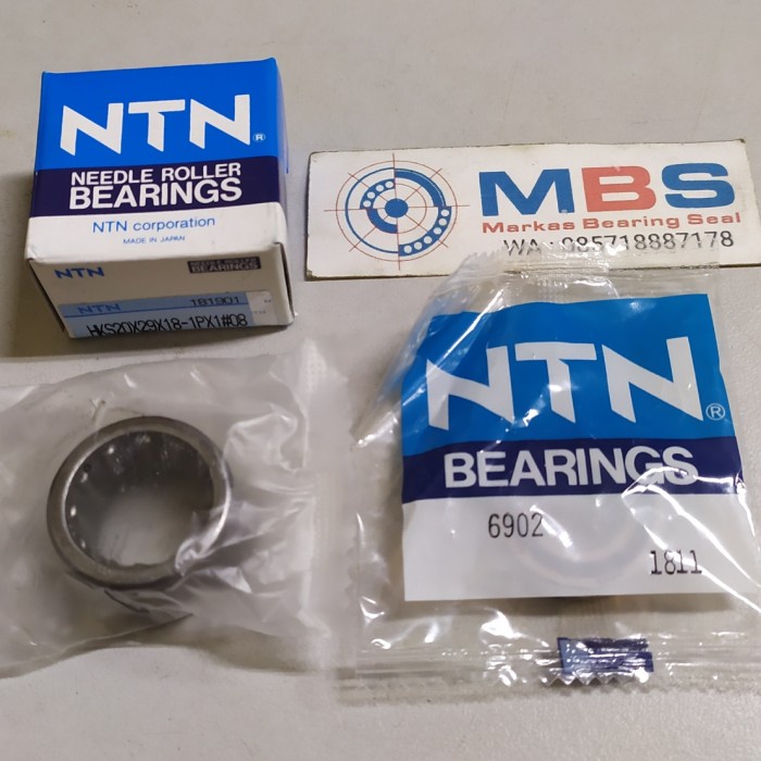 Berkualitas Bearing Set Pully Yamaha Nmax Ntn Asli Murah