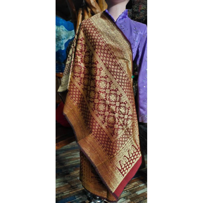 songket lepus gebeng benang permata berlian