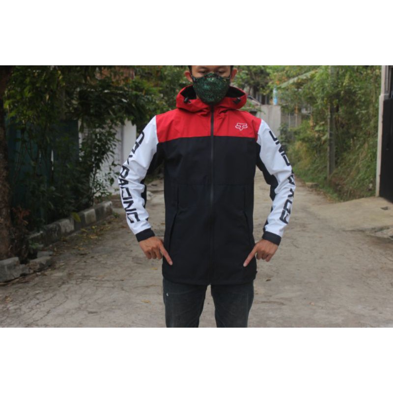 JAKET MOTORCROSS FOX RACING TEAM REDBALCK