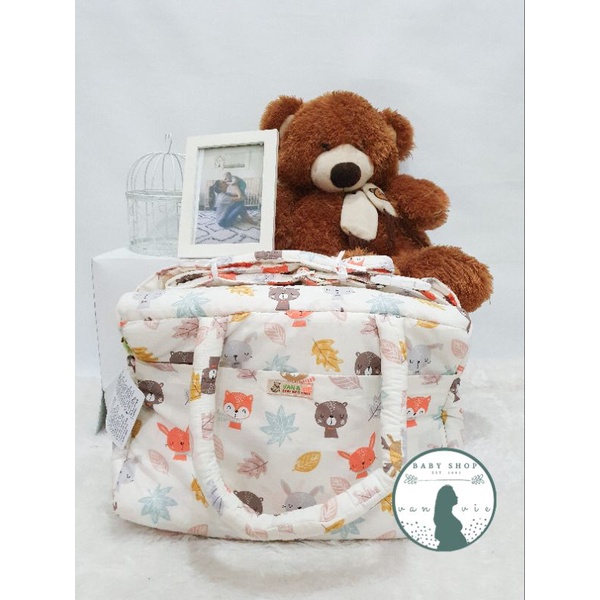 Tas Bayi Sedang / Jalan-jalan / Botol bayi / Diaper Bag / Hospital Bag