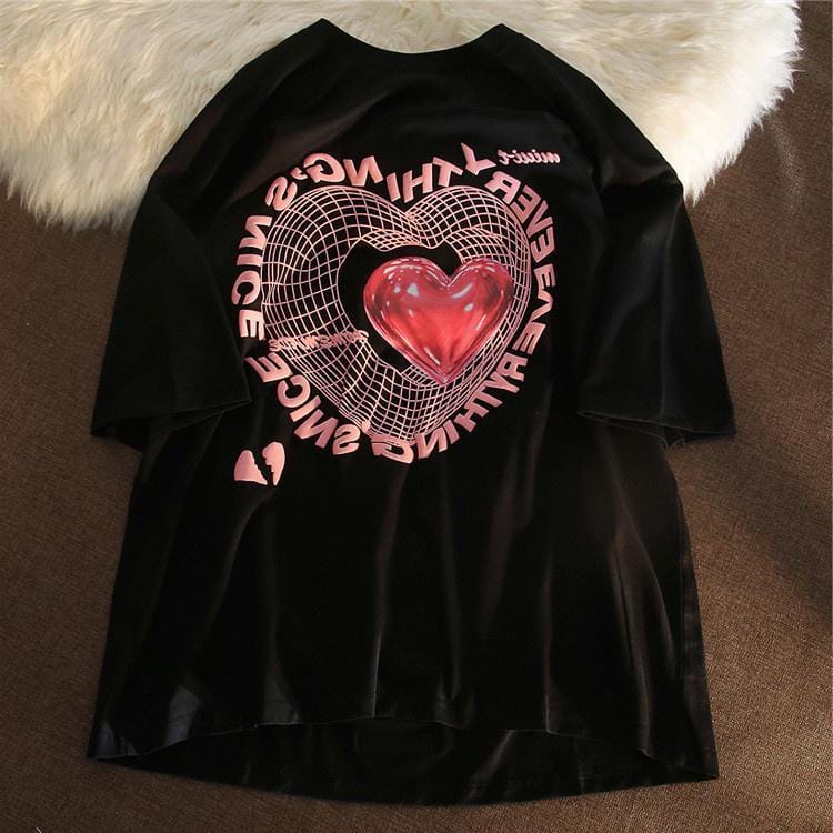 Kaos Wanita Oversize / T-shirt Oversize / Atasan Wanita Oversize / Kaos Oversize Korean Style