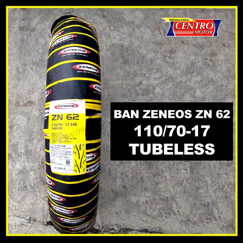 BAN ZENEOS ZN62 110/70-17 TUBELESS