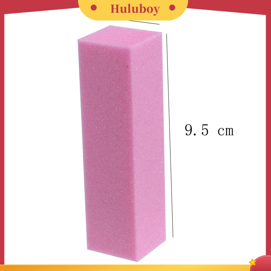 Huluboy Huluboy♡ 10pcs / Set Alat Kikir Kuku Multifungsi 4 Sisi Anti Abrasion Untuk Manicure Pedicure