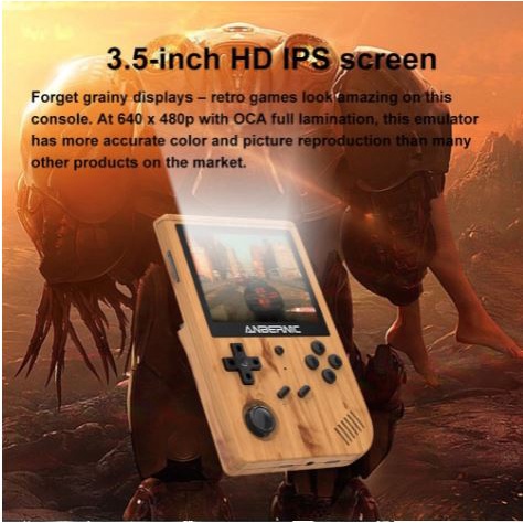 ANBERNIC RG351V Handheld Emulator Retro Game Console Open Source Linux System IPS Screen 3.5 inch