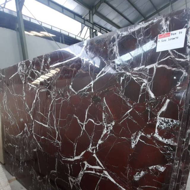 Red levanto marmer merah marmer lantai import