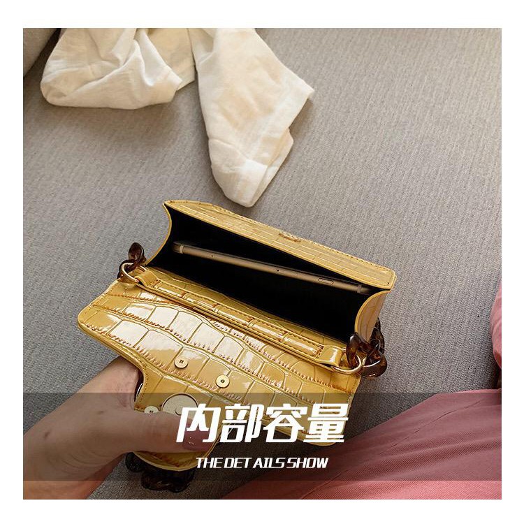 K8940 BLACK/COFFEE/GREEN/YELLOW - TAS KECIL SLEMPANG JINJING TOTEBAG HANDBAG TAS WANITA FASHION IMPORT MODIS ELEGAN TERMURAH TERLARIS TERBARU BAGSTORE JAKARTA TAS BATAM GT1628 CR7063 EL163 ZC8317 KPC8940 BQ2742 LT1109