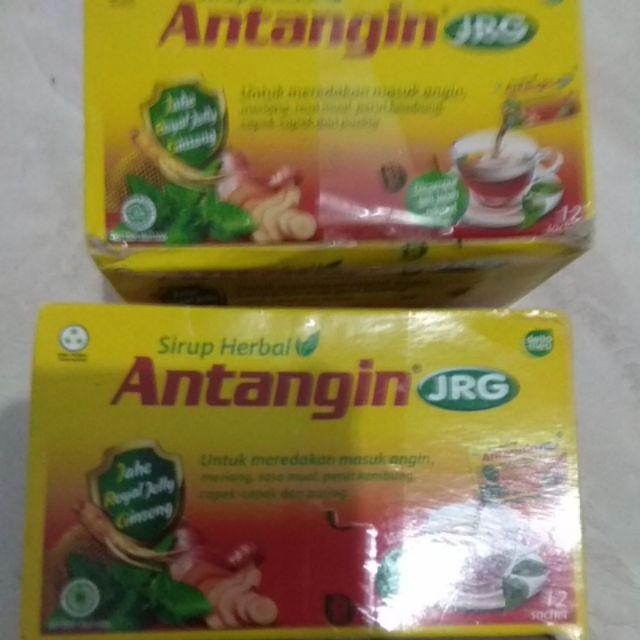 Antangin Jrg Cair 1 Pak Box Dus 12 Sachet Pcs Masuk Angin Kembung