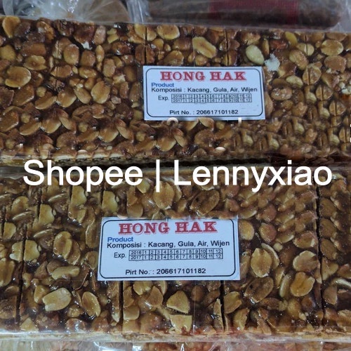 

Kacang Teng Teng Gula Hong Hak Cemilan khas Pontianak