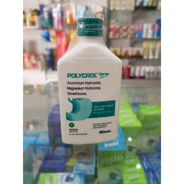 Polycrol Forte Syrup 100ML / Maag / Asam Lambung / Polycrol