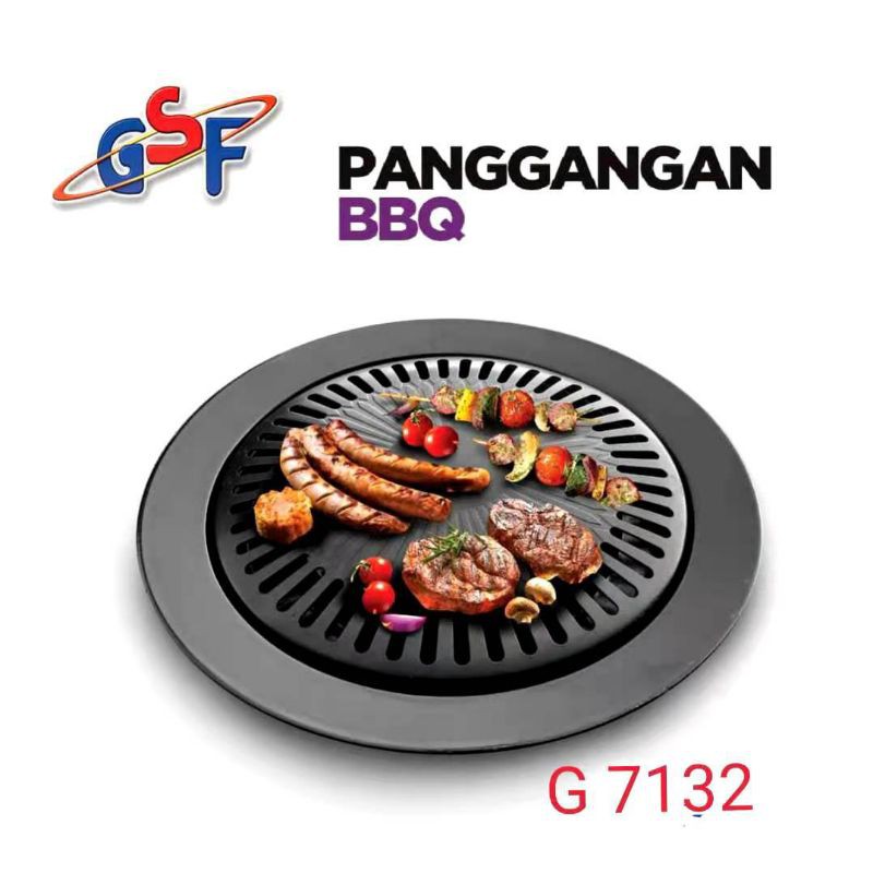 1kg isi 2 barberque gsf G-7132 panggangan BBQ gsf G 7132 FREE BUBBLE DAN FRAGILE