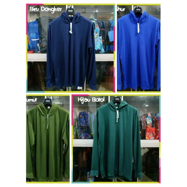 RADJ Kaos panjang polos kaos pekerja proyek, kaos tani, bahan tebal