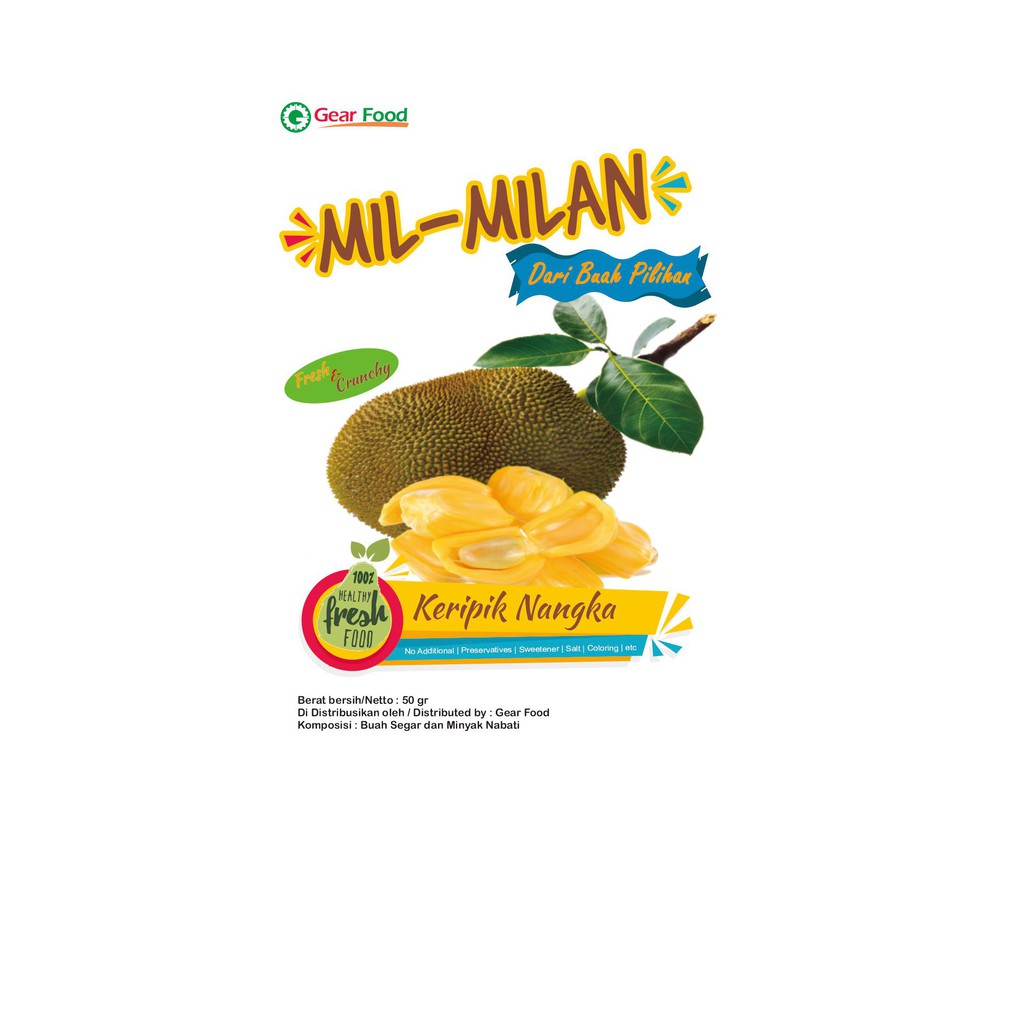 

Kripik Nangka - Kripik Buah Premium - Kripik Kualitas Ekspor - Kripik Buah Grade A Di Kelasnya