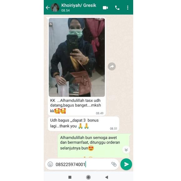 {BT.26Au22ᶠ} TAS PRISTA BAG PREMIUM - TAS SELEMPANG WANITA - TAS BAHU BONUS DOMPET PANJANG - TAS SEL