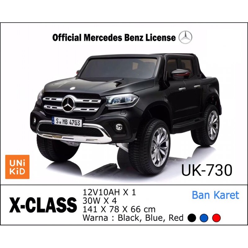 Mobil aki Unikid UK-730 Mercy X-Class license
