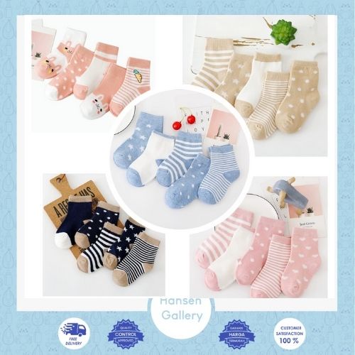 Hansen Gallery Kaos Kaki Bayi Anak Import Versi Korea HG Kaos Kaki HG 01