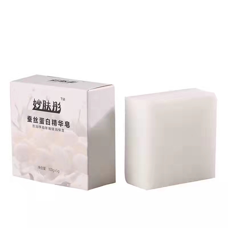 SILK PROTEIN ESSENCE SOAP SUSU KAMBING SABUN CUCI HERBAL ALAMI TANGAN WAJAH BADAN ALL IN 1