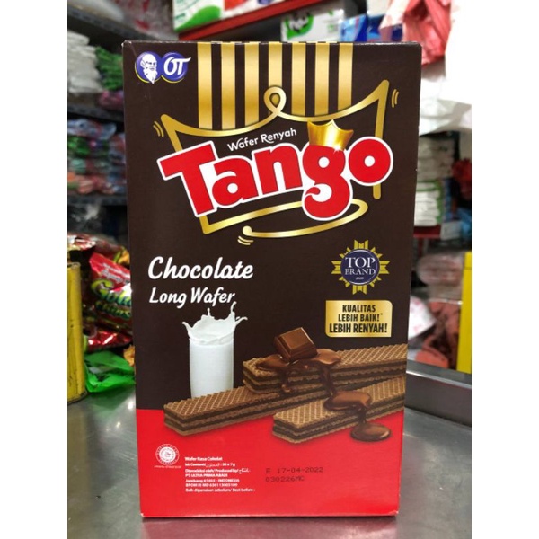 

TANGO CHOCOLATE LONG WAFER / snack / camilan / chocolate