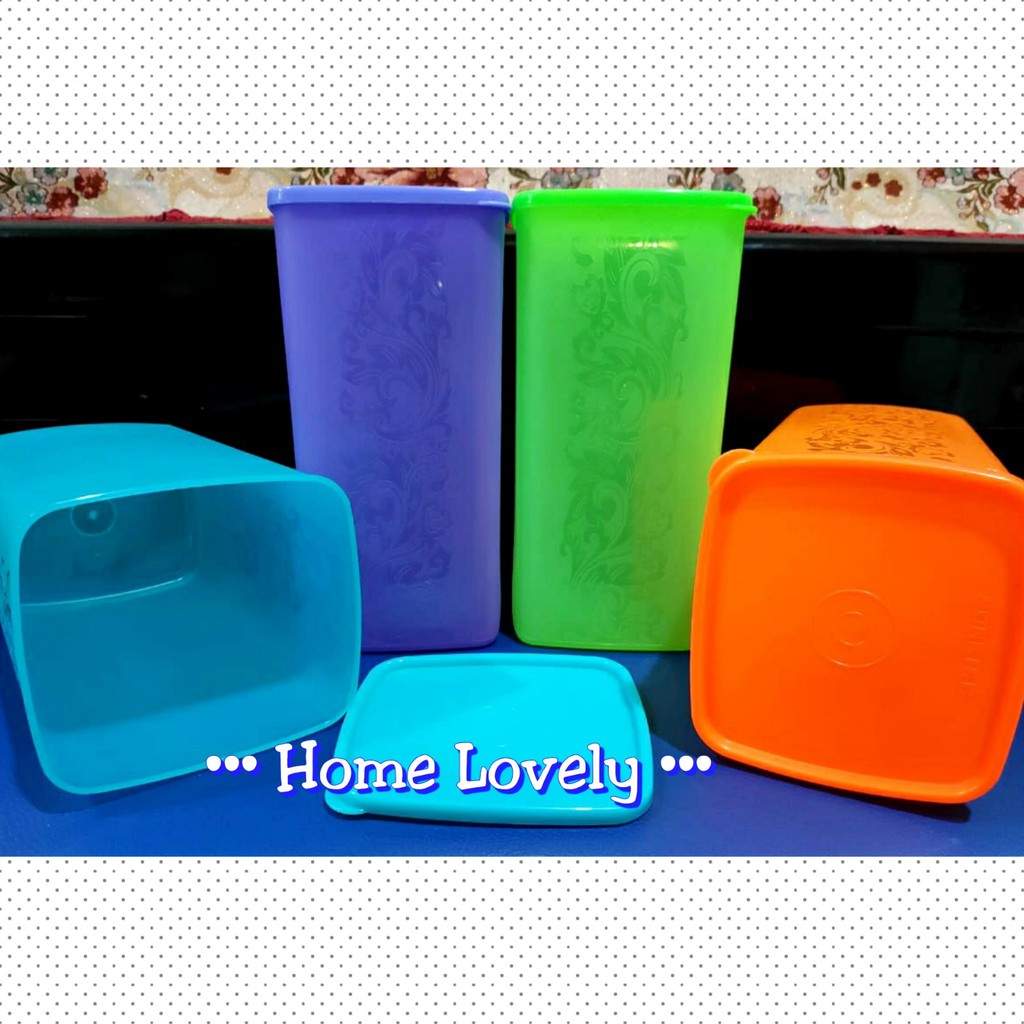 Toples Plastik Batik XL Tinggi / Kotak / Sealware