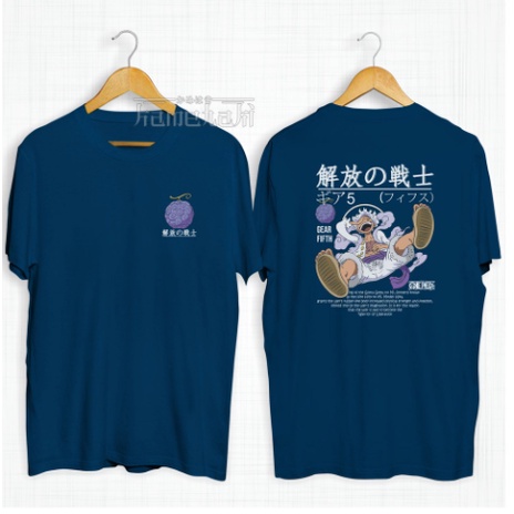 FC- OVERSIZE  LUFFY GEAR 5 SUN GOD NIKA  KAOS PRIA WANITA