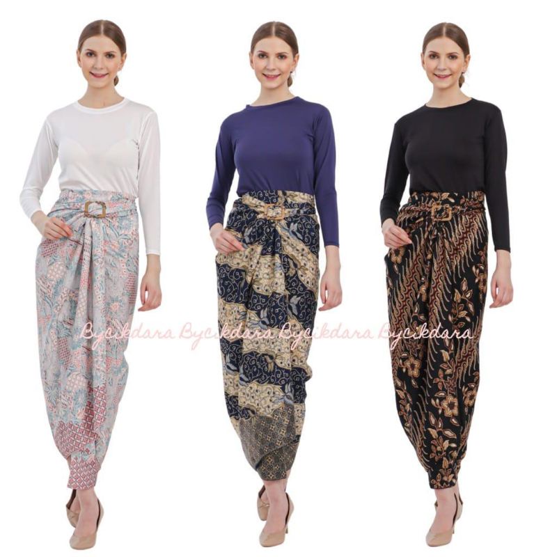 Rok lilit batik / bawahan kebaya / rok lilit free ring gesper / kain lilit / rok serut / bawahan batik / kain lilit batik / rok / kain lilit batik by.kanaya