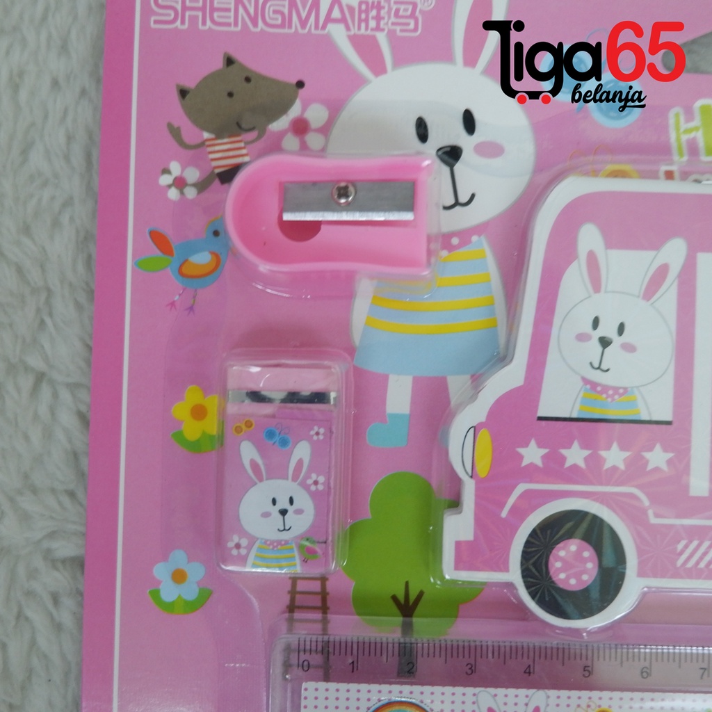 365 STATIONERY SET #41183 Buku &amp; Alat Tulis Anak / Karakter Fancy Gambar Lucu