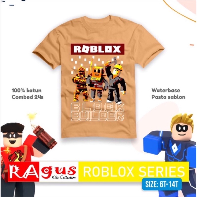 RAgus BOY TEE ROBLOX SERIES Size 68101214T