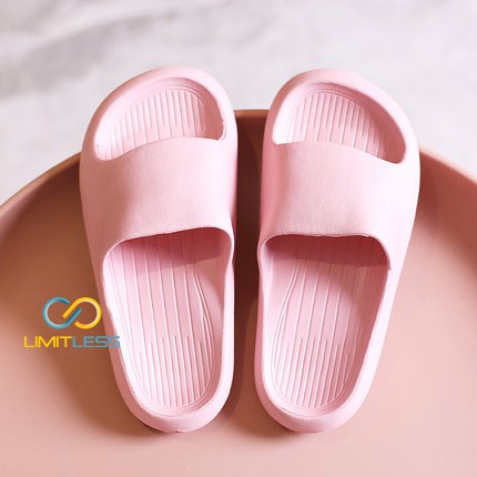 Sandal Cewek Korea Anti Air Sendal Wanita Slip On Simple Casual Sandal Wanita Kamar Mandi Rumahan