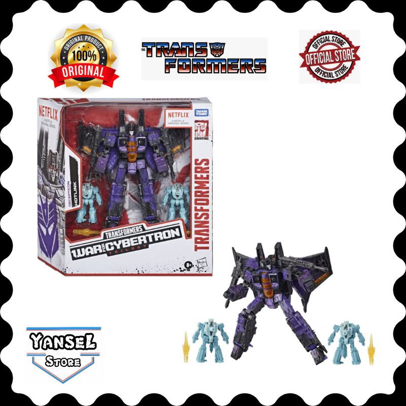 Transformers Netflix War for Cybertron Trilogy Deception Hotlink