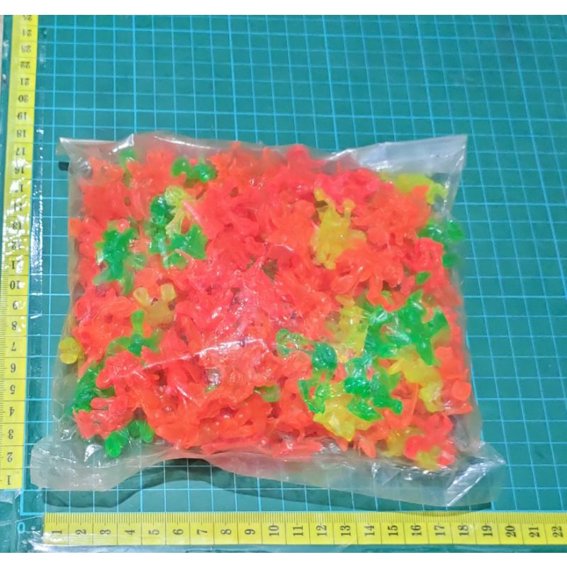 Mainan Robot/Dino Karet 3 Cm isi 50 Pcs Grosir CCY