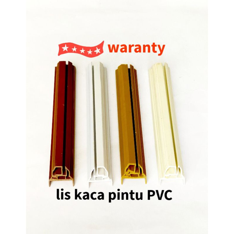 lis kaca pintu PVC
