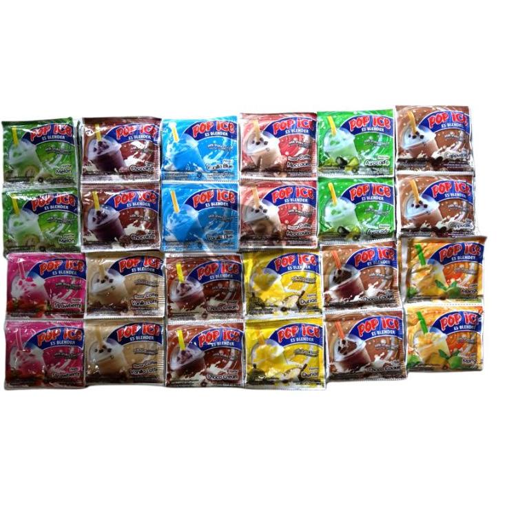 

GROSIR Pop Ice Es Blender Renceng 25gr Isi 10pc Sachet Minuman Bubuk All Varian terbaik