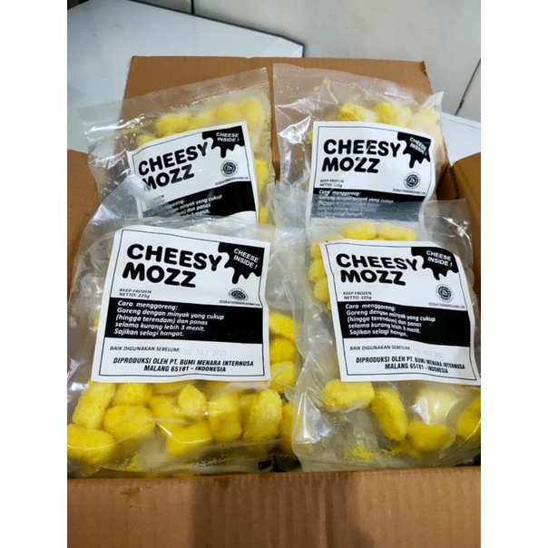 

Cheesy Mozz 225gr