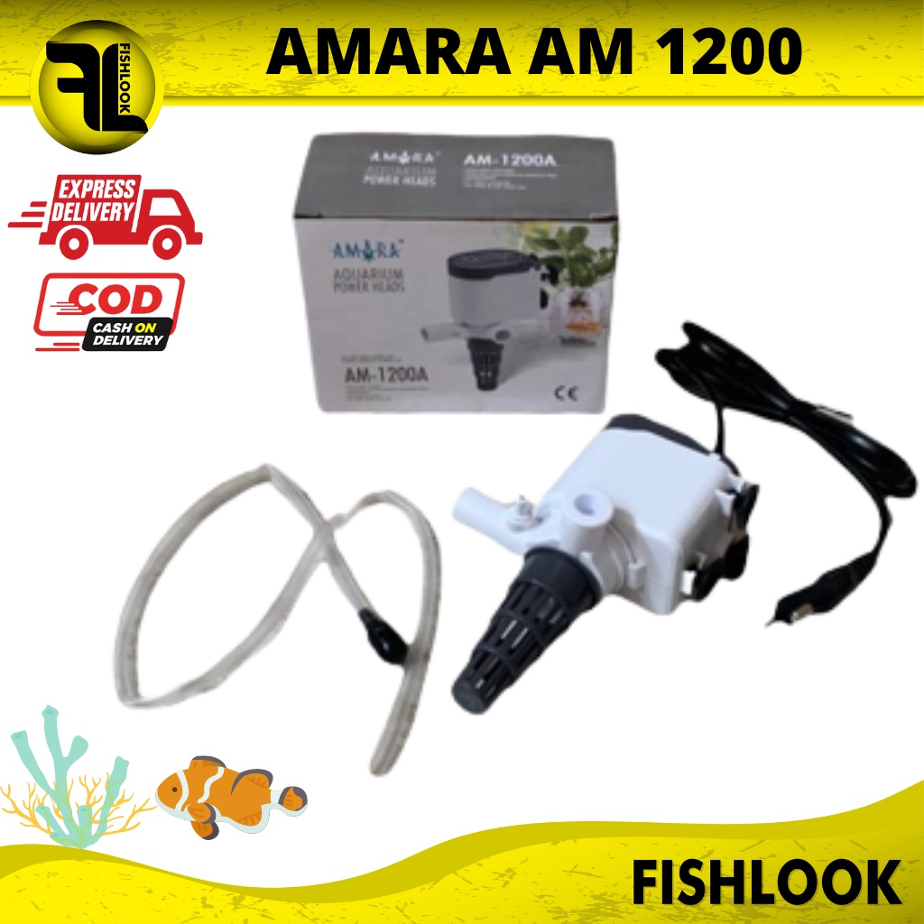 NOASIS POWER HEAD AQUARIUM AMARA AM 1200 A AM - 1200A POMPA AIR CELUP