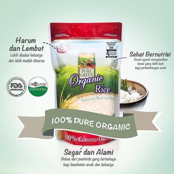 

Cuci Gudang Awal Tahun Beras Organik Pure Green Hitam Black Rice (1kg) Big Sale