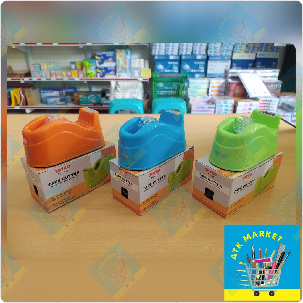 

Tape Dispenser Kecil / Pemotong Isolasi Kecil / Tape Cutter Kecil JOYKO TC-115 / TD-102