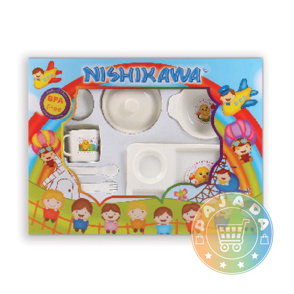 Feeding set Nishikawa / peralatan makan bayi