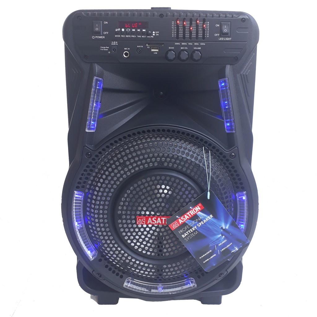 Speaker Active Bluetooth Portable Wireless Meeting Asatron Venus Ht 8880 Ukm 12inch Shopee Indonesia