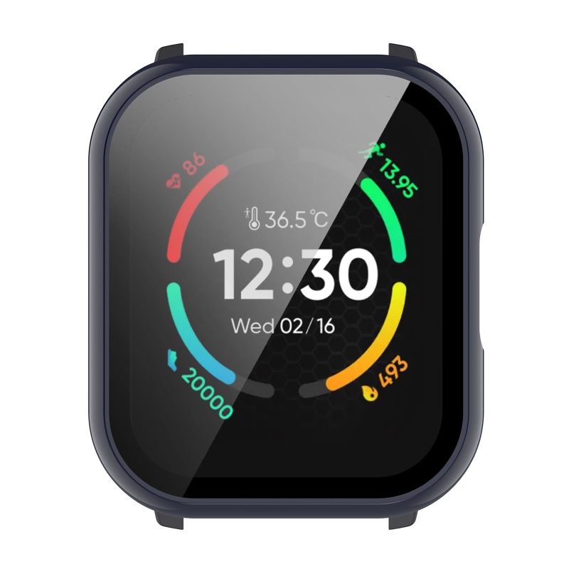 Btsg TPU for Case Bumper for Shell Nyaman for TechLife Watch S100/SZ100 Watch Cover Penutup Pelindung Anti Gores