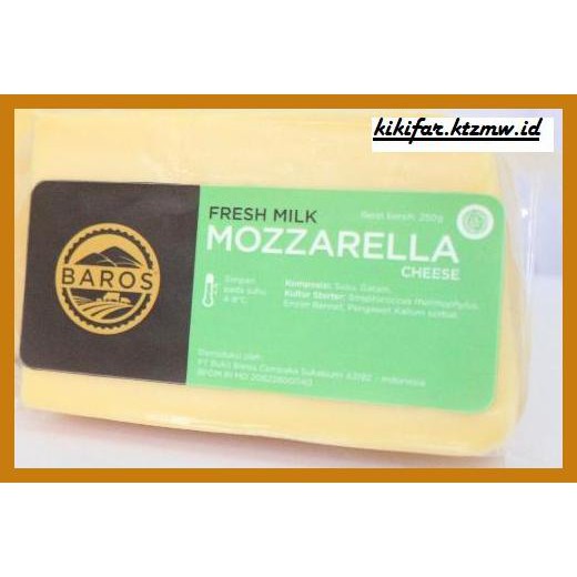 

Ujekujek- Baros Mozarella Cheese 250Gr -Original.