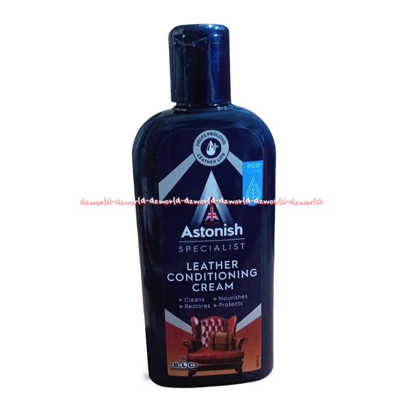 Astonish Leather Conditioning Cream 235ml Cairan Pembersih Sofa Kulit Tas Jok Mobil Jaket Astonish Krim Pembersih Semua Bahan Kulit Asli Sintestis