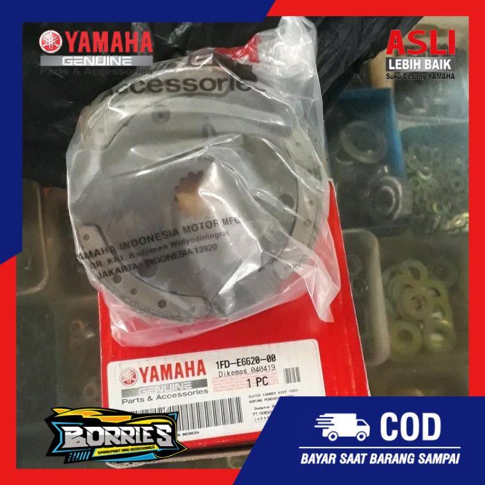 kampas ganda otomatis kopling Vega force FI asli original Yamaha 1FD-E6620-00