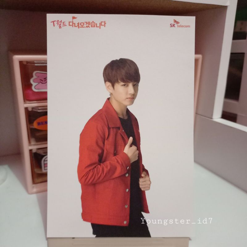Postcard SK Telecom BTS Jungkook