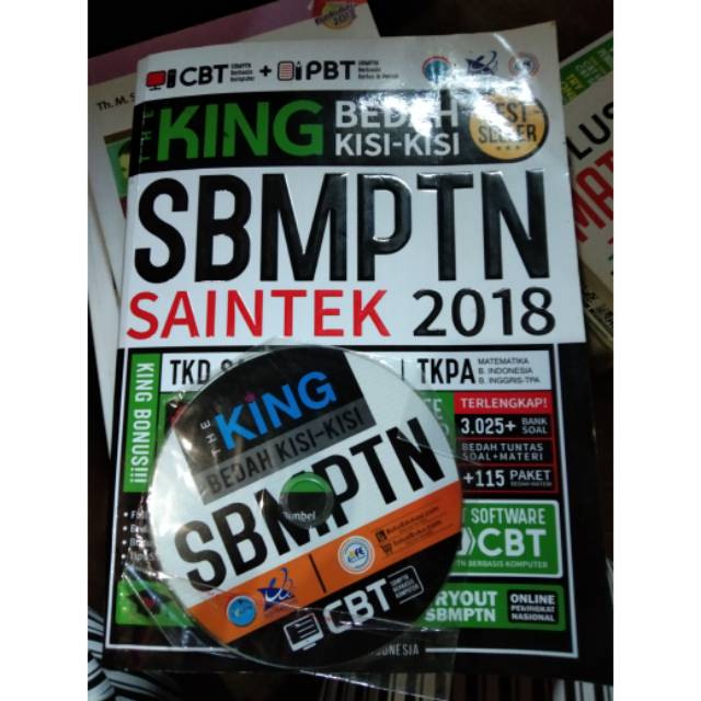 BUKU BEKAS BEDAH KISI-KISI SBMPTN SAINTEK 2018