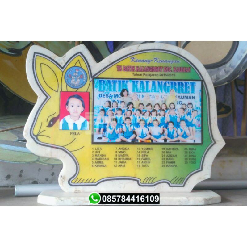 

Vandel Kenang-kenangan Marmer Model Kelinci