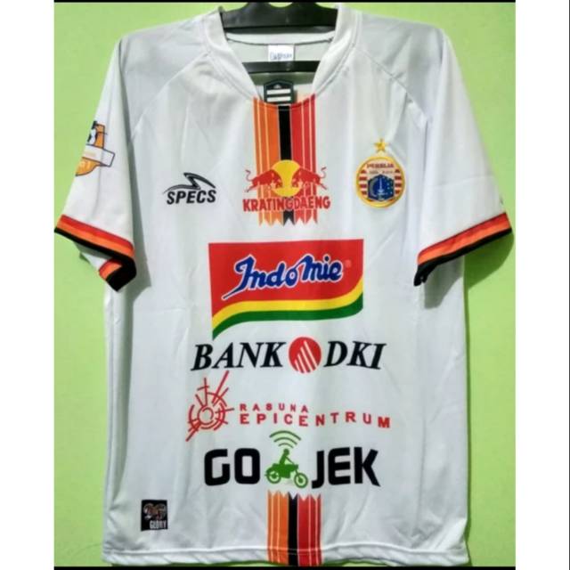 Jersey Persija Jakarta Away 2019 Baju Bola Persija Jakarta Putih Jersey Bola Persija Away Printing